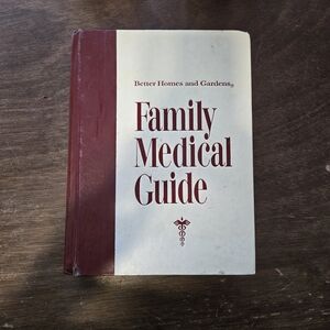 Vintage Better Homes and Gardens Family Medical Guide Book Health And Science